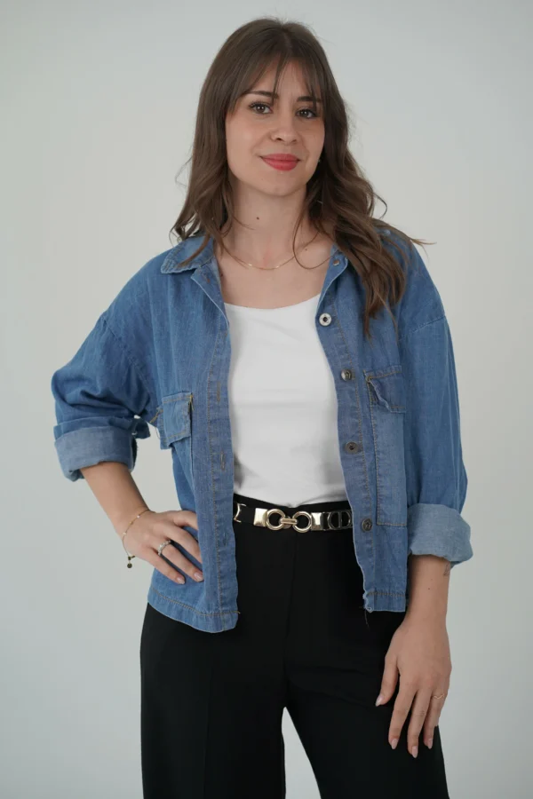 Shacket in Jeans