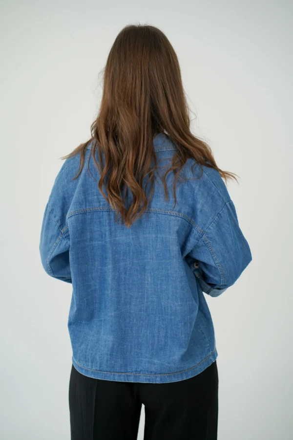 Shacket in Jeans - immagine 4