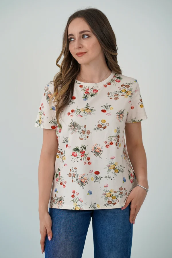 T-Shirt Country Flower - immagine 2