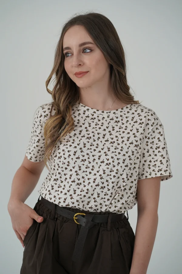 T-Shirt Mini Fiorellini - immagine 5
