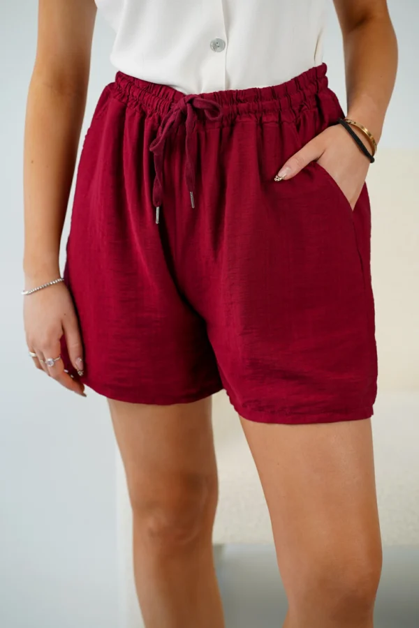 Shorts Cuba - Rosso India - immagine 4