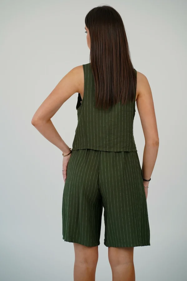 Completo Gilet + Bermuda Gessato - immagine 12