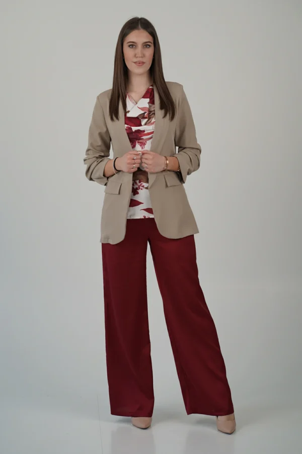 Pantalone Palazzo Satin - immagine 5