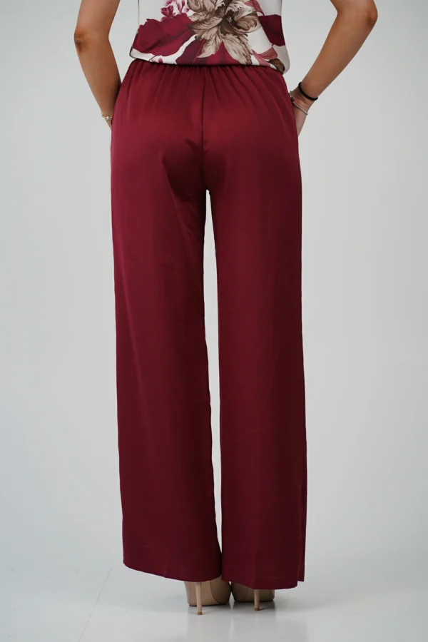 Pantalone Palazzo Satin - immagine 4