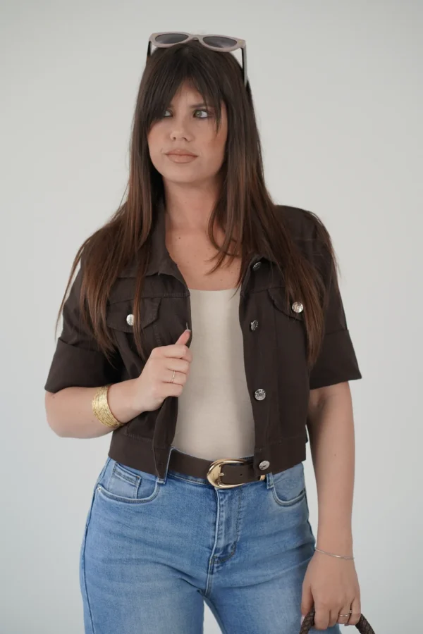 Giacchino Crop Pamela