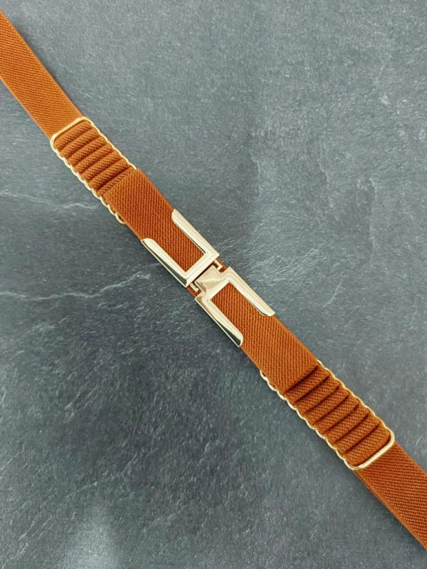 Cinturina Flake - Coccio / Oro