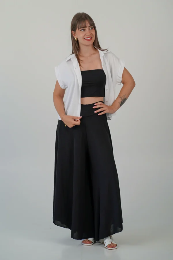 Pantalone Trapezio - Tinta Unita - immagine 8