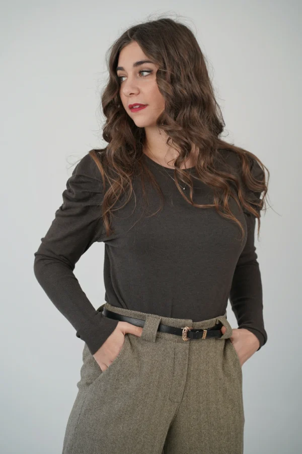 Maglioncino Spalline a Sbuffo