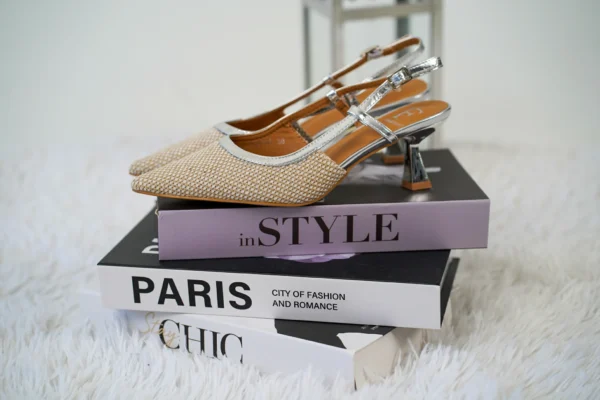 Slingback Portofino - Argento - immagine 2