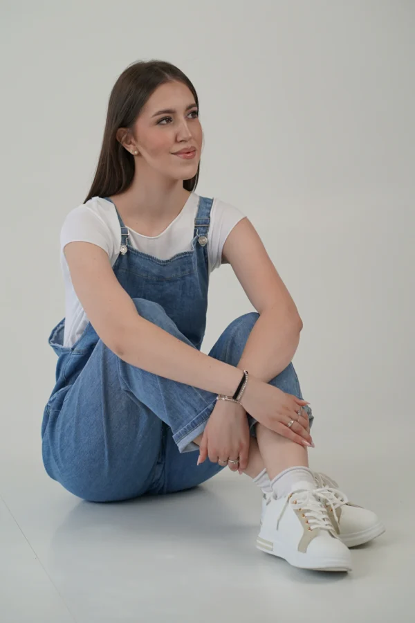 Salopette in Jeans - immagine 2