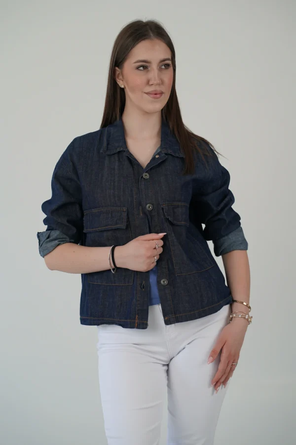 Shacket in Jeans - immagine 2