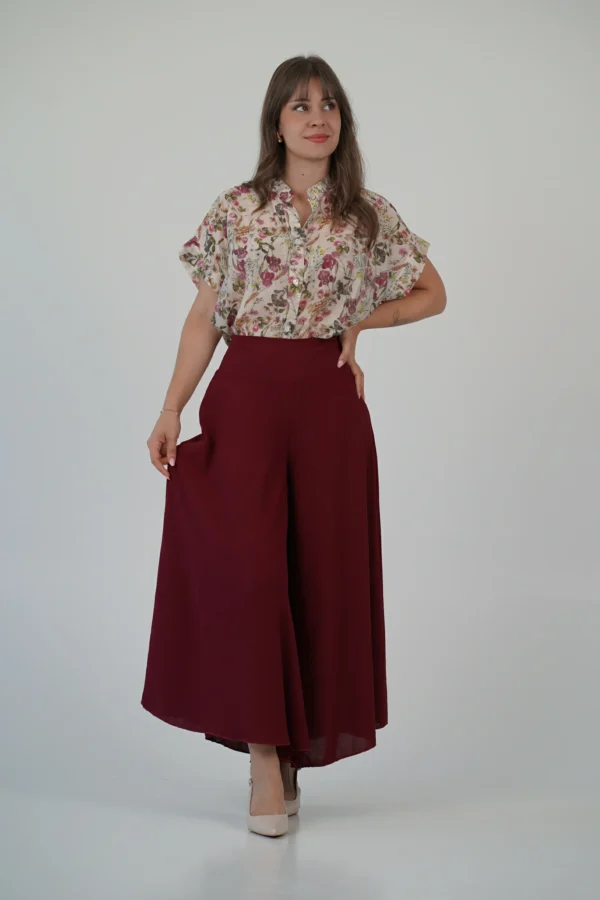 Pantalone Trapezio - Tinta Unita - immagine 3