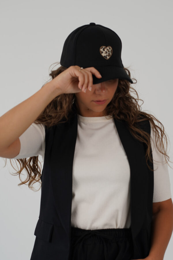 Cappellino Cuore Animalier - immagine 3