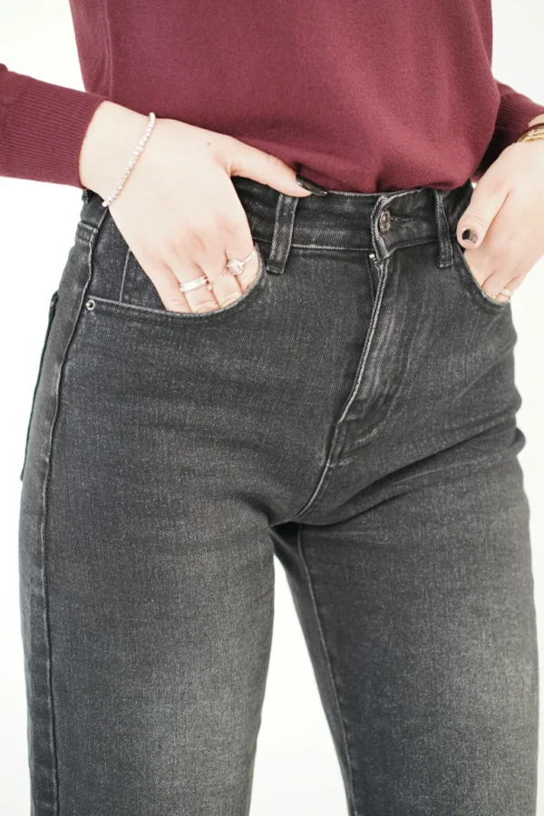 Jeans Balloon Fit – Nero Fumé - immagine 4