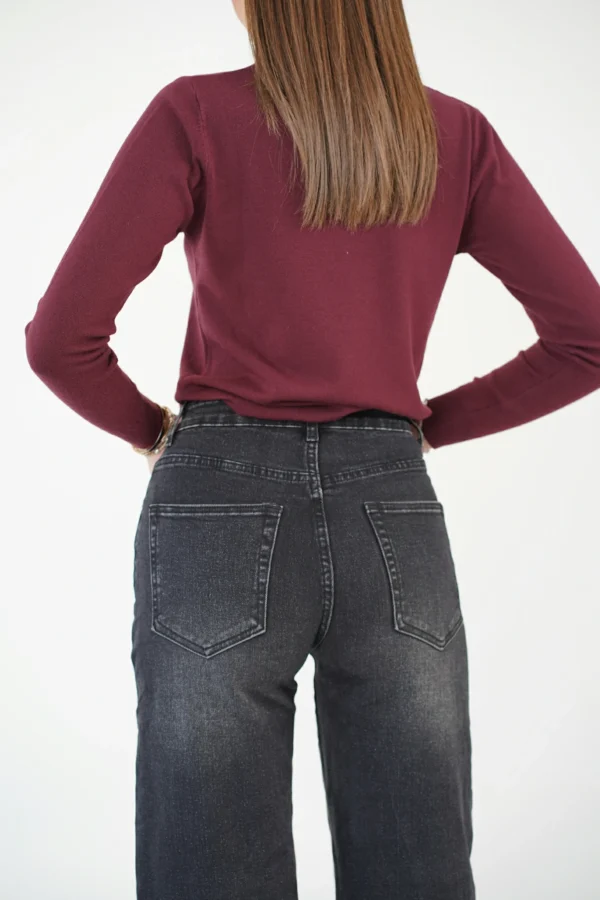 Jeans Balloon Fit – Nero Fumé - immagine 3