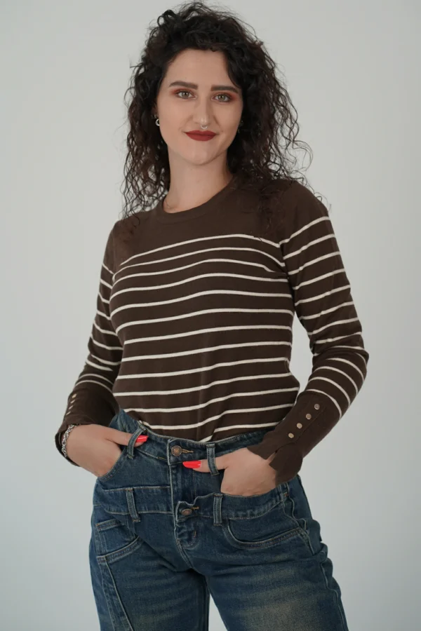 Maglioncino Basic Righe - immagine 8