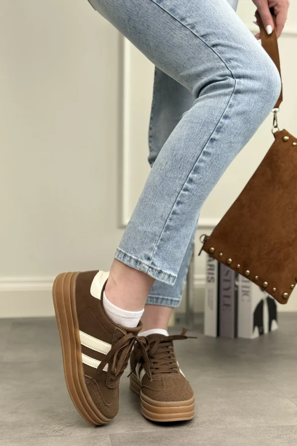 Sneakers Cozy - Cioccolato, 38