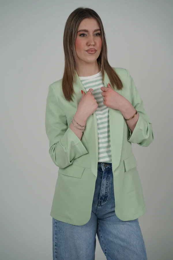 Blazer Madrid Manica Arricciata