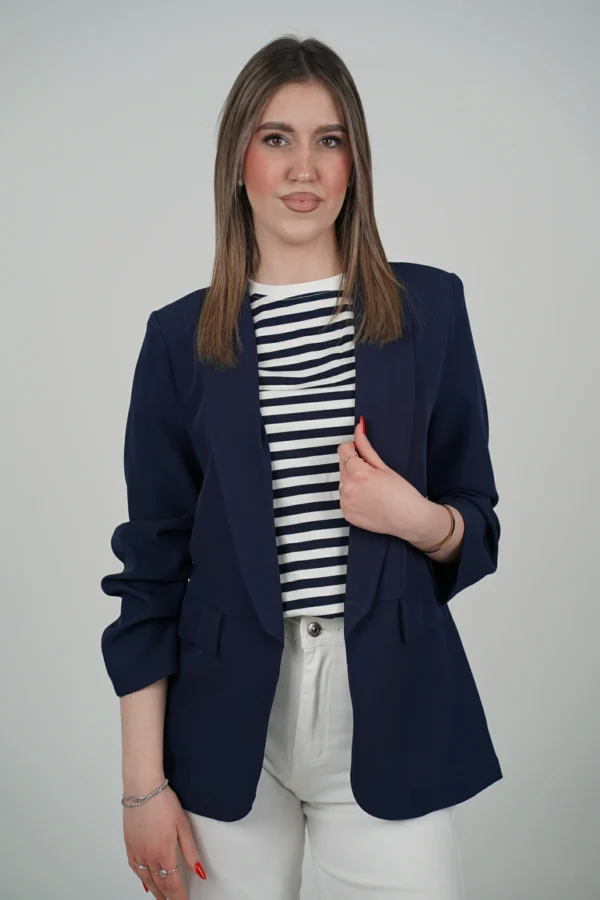 Blazer Madrid Manica Arricciata
