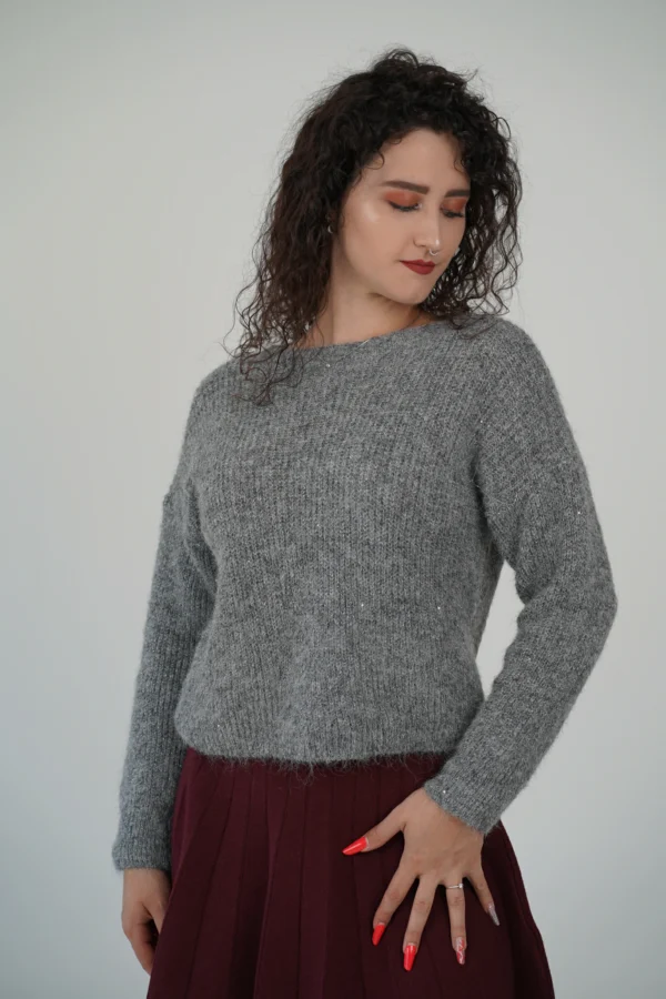 Maglioncino Sparkling - Grigio