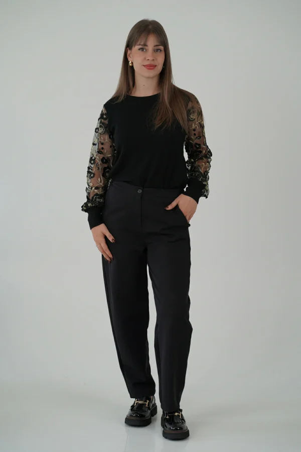 Pantalone Carrot Glasgow - Nero