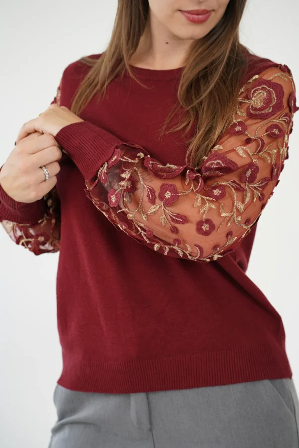 Maglia Fiori e Tulle - immagine 10