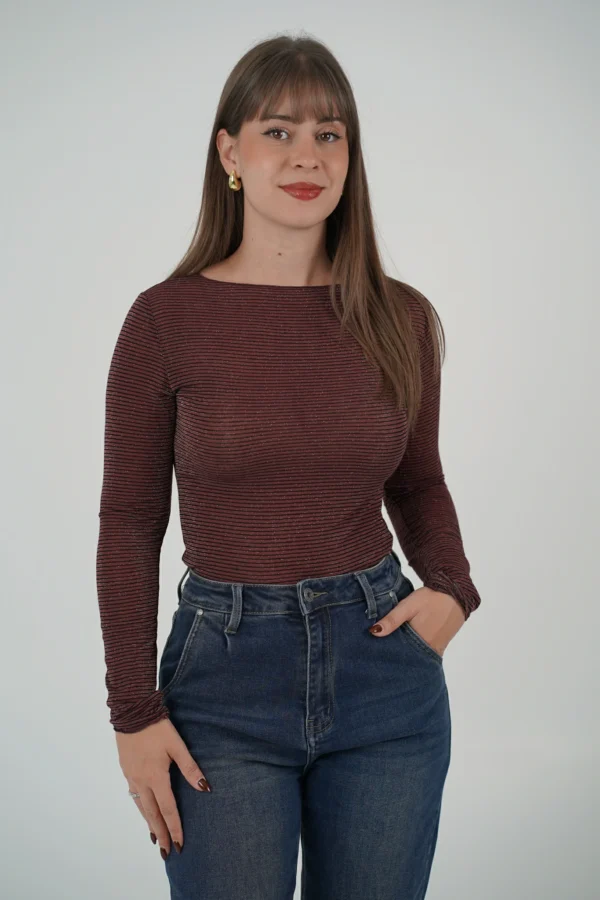 Maglia Cashmere Righine - immagine 5
