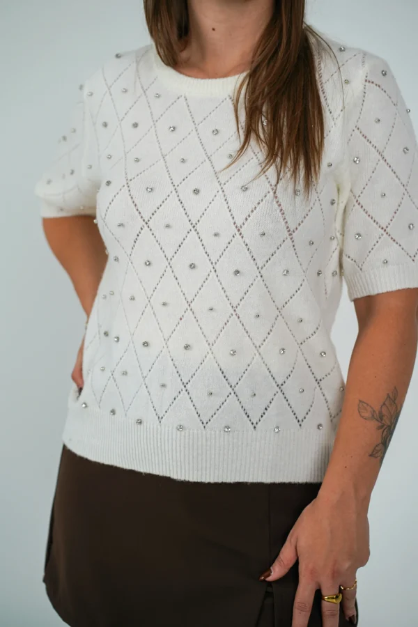 Maglia Manica Corta Swarovsky - immagine 10
