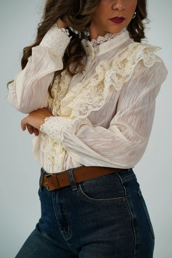 Camicia Jolie Panna - immagine 3