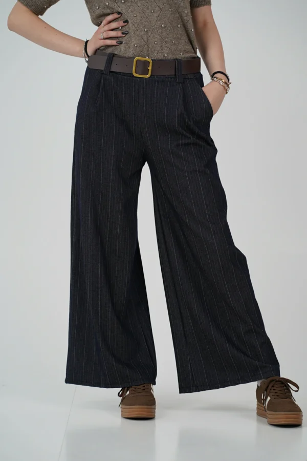 Pantalone Palazzo Gessato - immagine 2