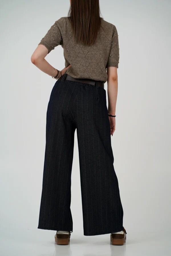 Pantalone Palazzo Gessato - immagine 3