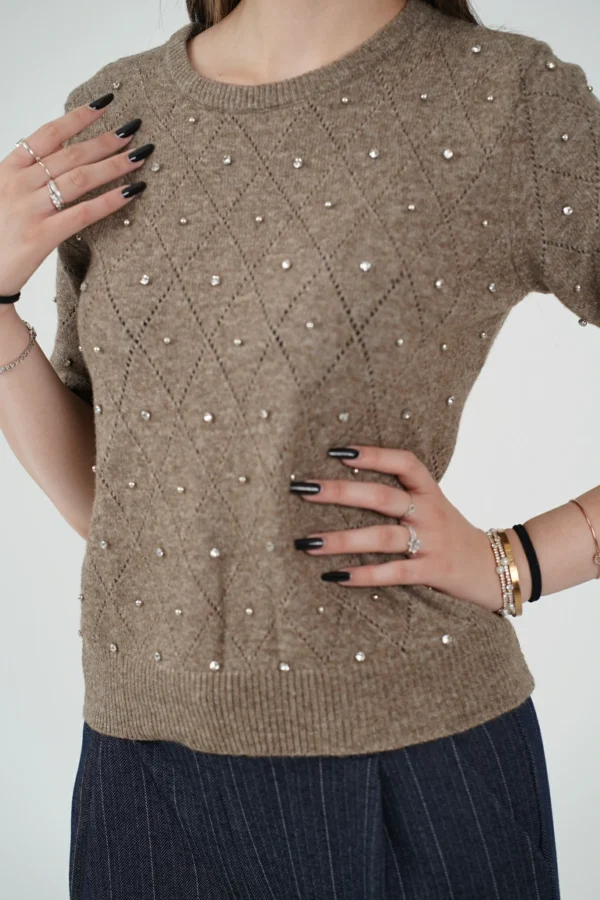 Maglia Manica Corta Swarovsky - immagine 4