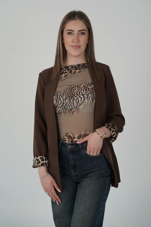 Blazer Sophie Animalier