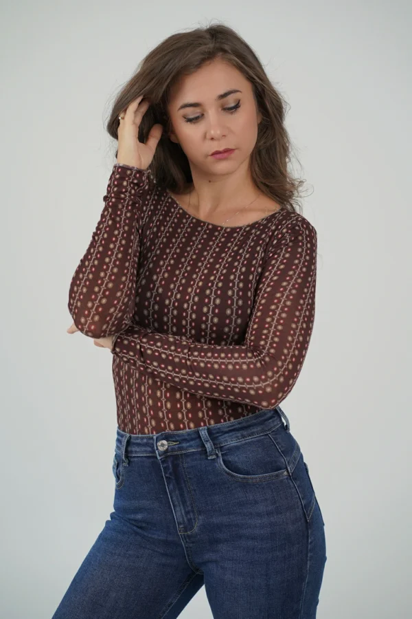 Maglia Cashmere Geometrica - immagine 7