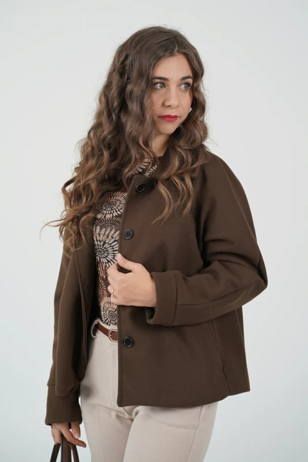 Giacca Cappottino in Panno
