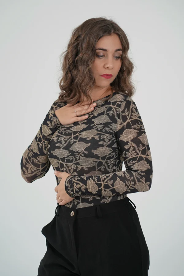 Maglia Cashmere - Fiori