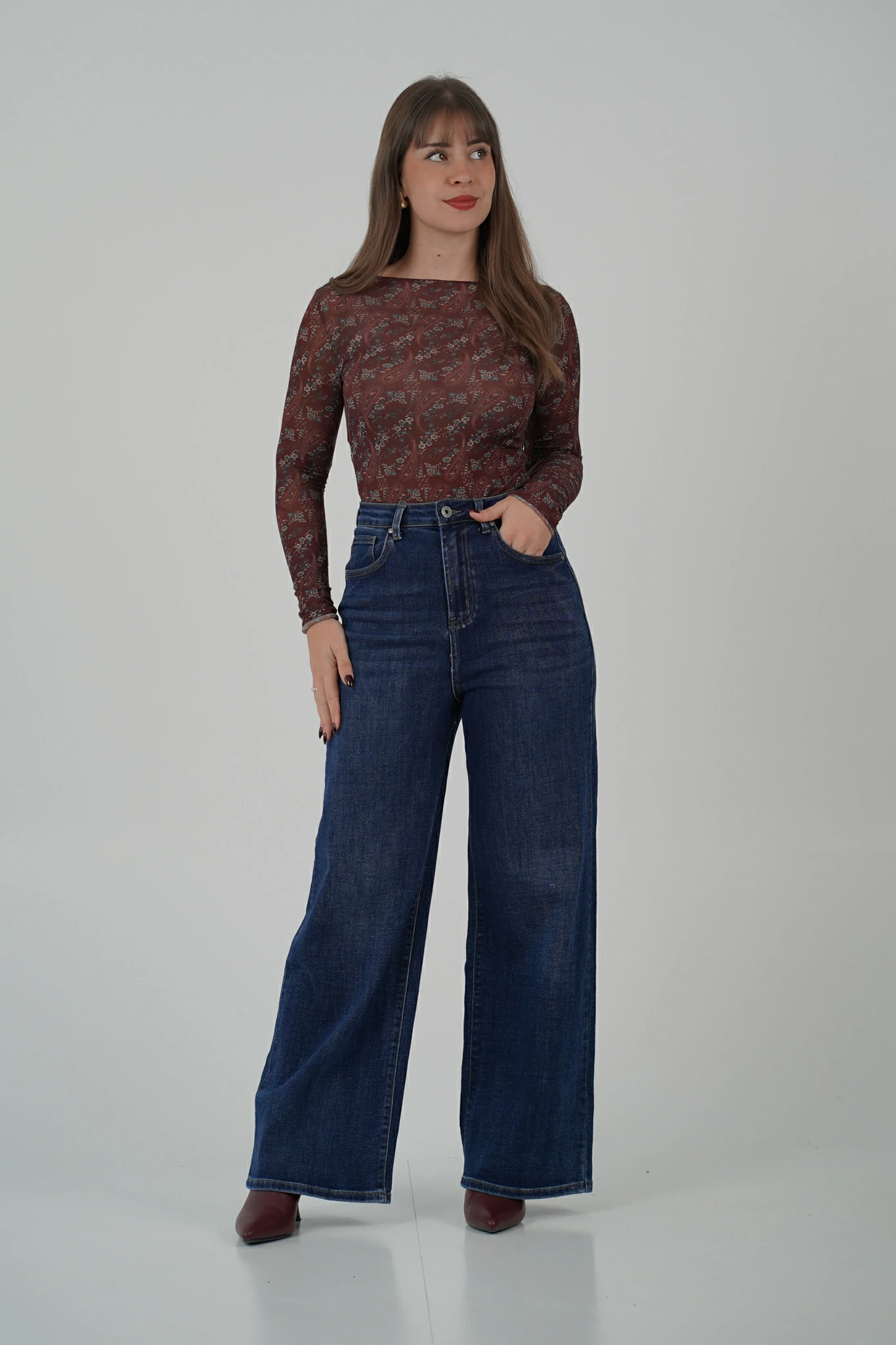 Maglia Cashmere - Paisley - immagine 4