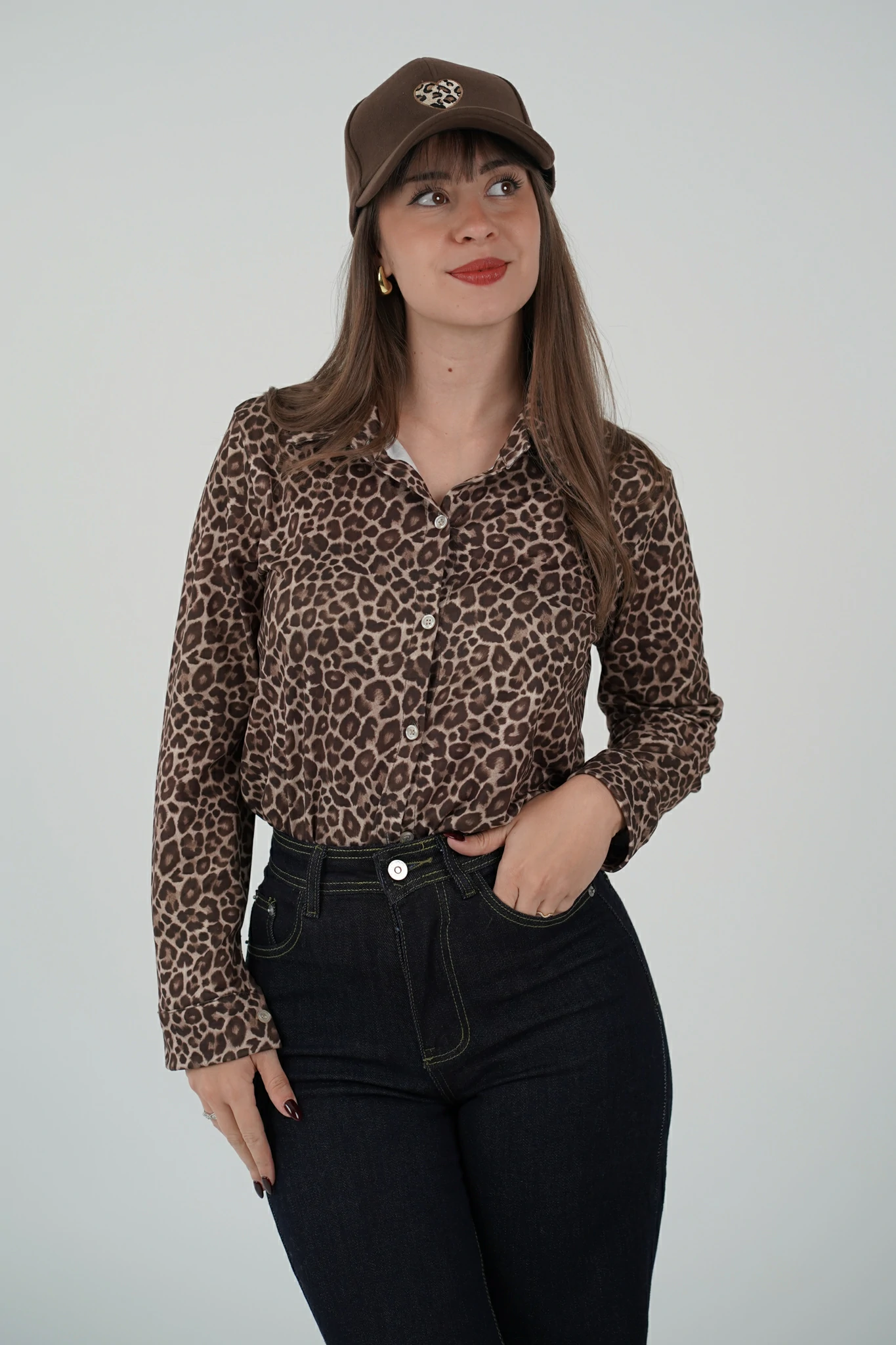 Camicia Softy Leopardata - immagine 5