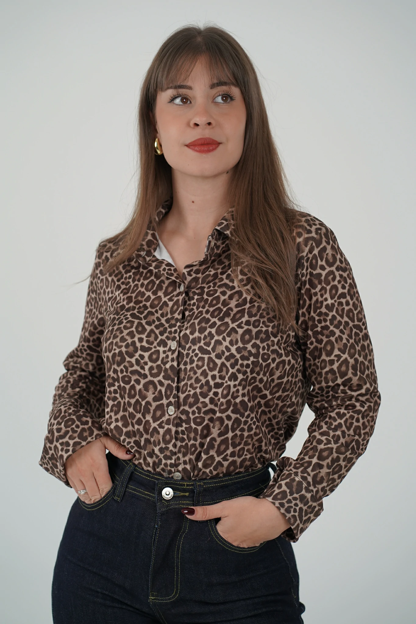 Camicia Softy Leopardata - immagine 3