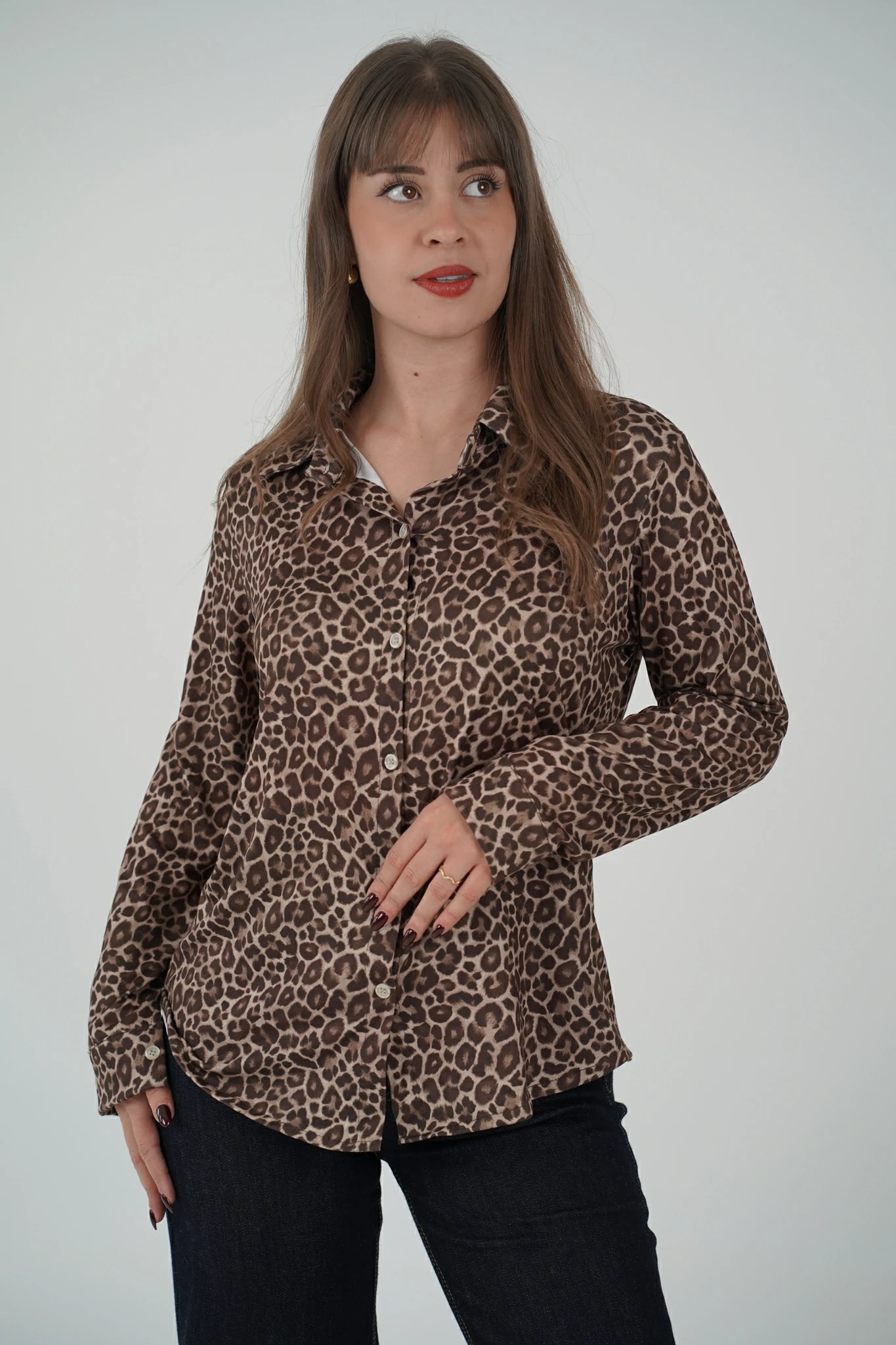 Camicia Softy Leopardata - immagine 4