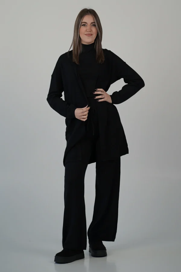 Completo Tris Pantalone + Canotta + Cardigan