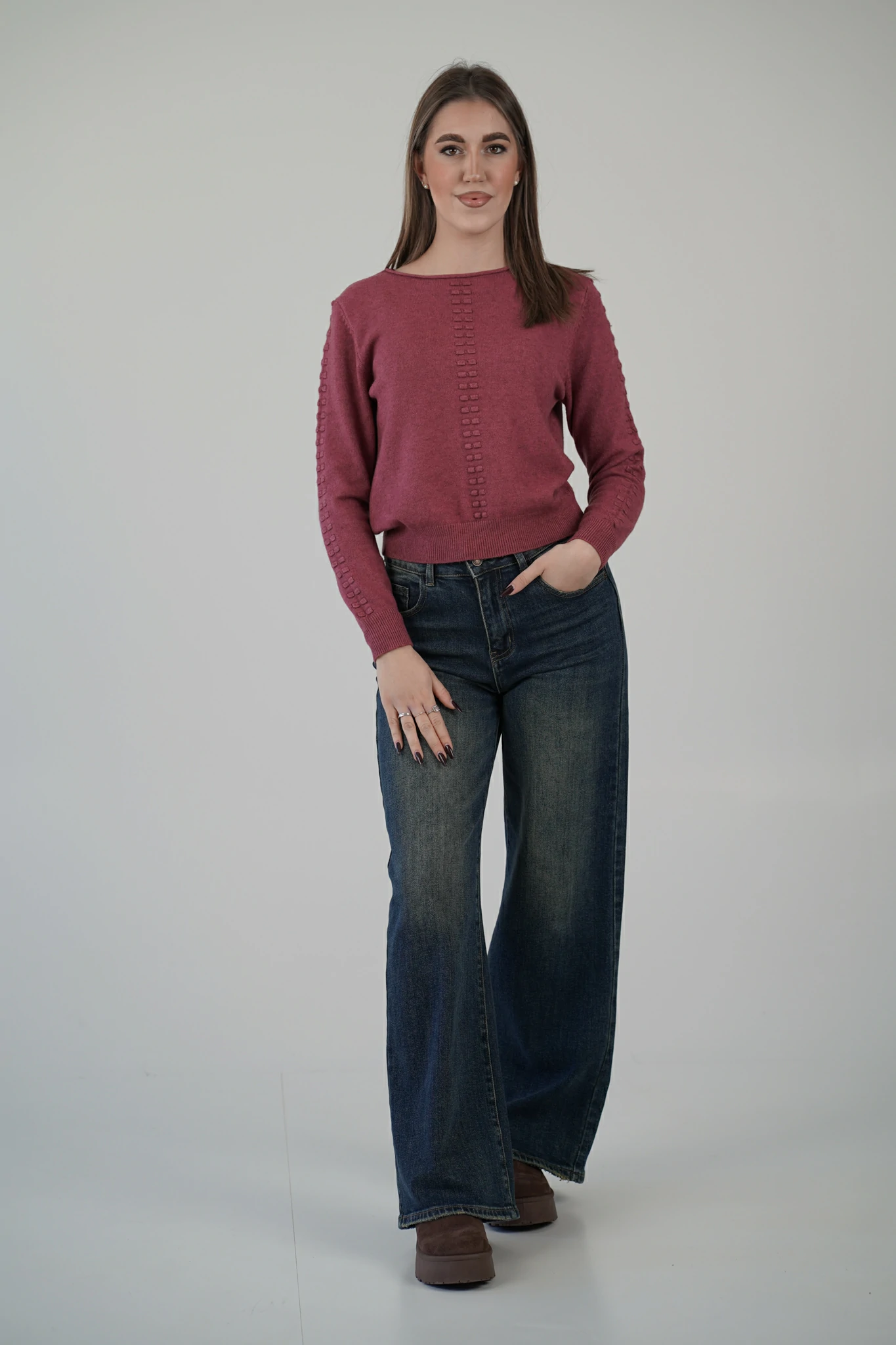 Maglioncino Waffle - immagine 5