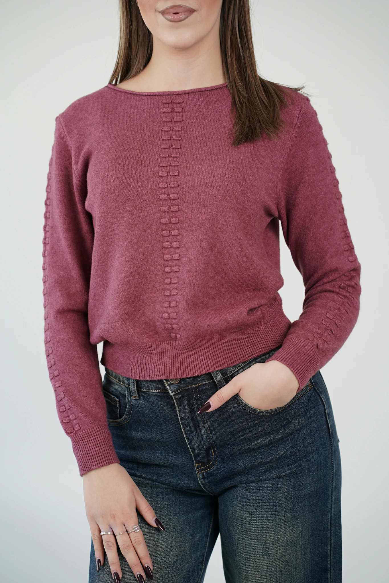 Maglioncino Waffle - immagine 4