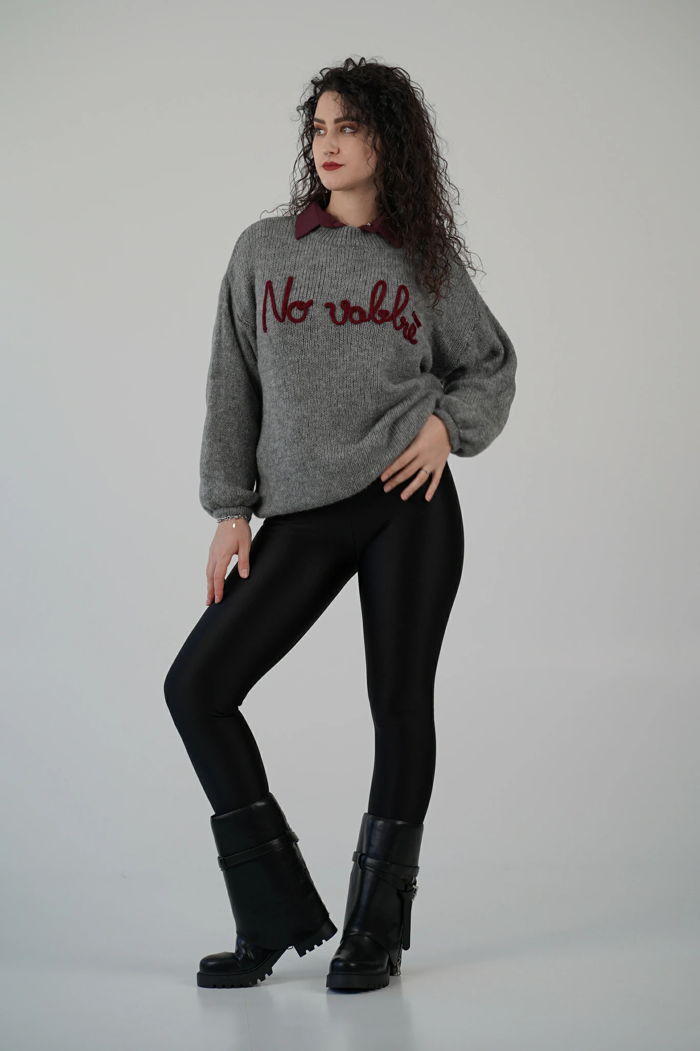 Leggings Lucido Felpato