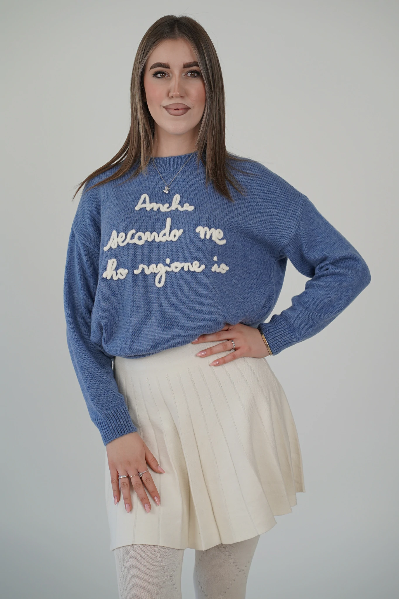 Maglione "Anche Secondo Me Ho Ragione Io"