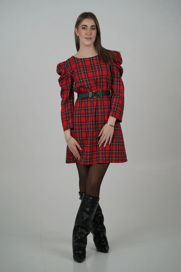 Abitino Tunichetta Ireland - Tartan Rosso