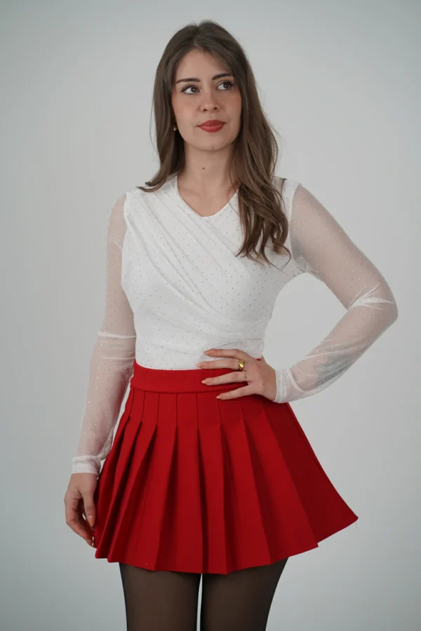 Body Tulle Punti Luce