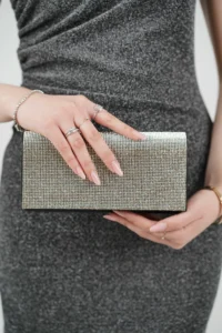 Pochette con Strass