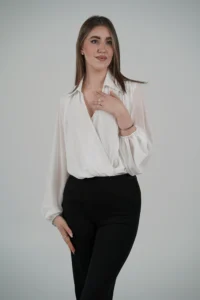 Body Voile con Strass - immagine 3