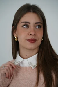 Colletto Camicia Strass e Perline